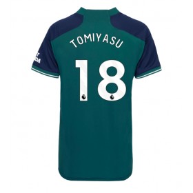 Arsenal Takehiro Tomiyasu #18 Tredje Kläder Dam 2023-24 Kortärmad